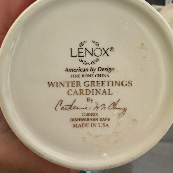 Lenox Fine Bone China Cardinal Mug by Catherine McClung - Picture 7 of 9